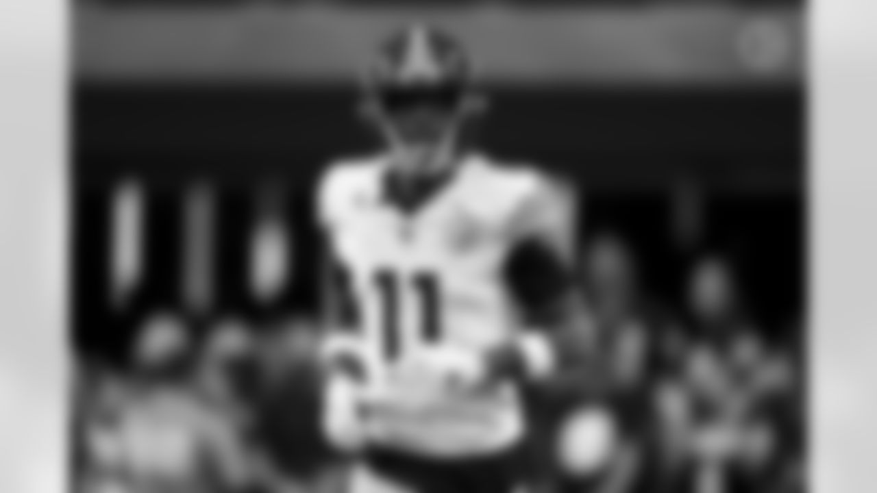 Pittsburgh Steelers wide receiver Allen Robinson II (11) during a regular season game between the Pittsburgh Steelers and the Las Vegas Raiders, Sunday, Sept. 24, 2023 in Las Vegas, NV. (Karl Roser / Pittsburgh Steelers)