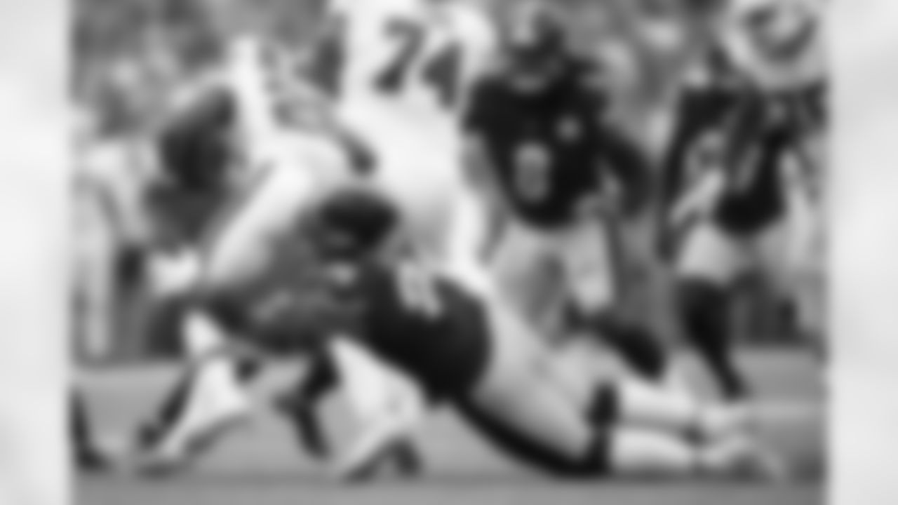 Pittsburgh Steelers defensive end Tyson Alualu (94) during a regular season game between the Pittsburgh Steelers and the Buffalo Bills, Sunday, Sept. 12, 2021 in Buffalo, NY. The Steelers defeated the Bills 23-16. (Karl Roser / Pittsburgh Steelers)