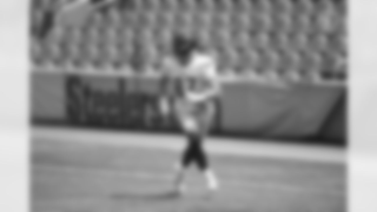 Pittsburgh Steelers tight end Kevin Rader (87) trains at Heinz Field during the 2021 Steelers Camp, Tuesday, July 27, 2021 in Pittsburgh, PA. (Caitlyn Epes / Pittsburgh Steelers)