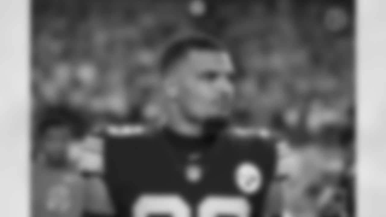 Pittsburgh Steelers safety Minkah Fitzpatrick (39) during a regular season game between the Pittsburgh Steelers and the Chicago Bears, Monday, Nov. 8, 2021 in Pittsburgh, PA. The Steelers beat the Bears 29-27. (Karl Roser / Pittsburgh Steelers)