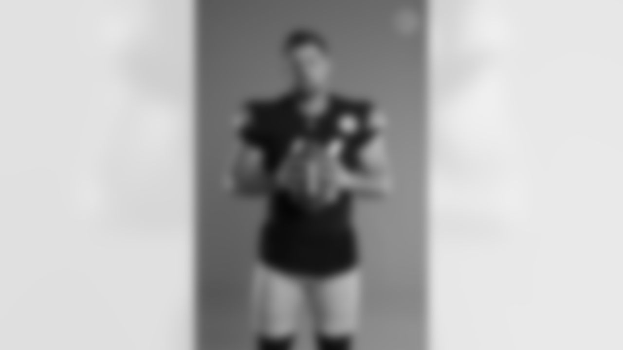 Pittsburgh Steelers linebacker/long snapper Christian Kuntz (46) poses for a photo during the Steelers 2021 media day, Friday, July 23, 2021 in Pittsburgh, PA. (Caitlyn Epes / Pittsburgh Steelers)