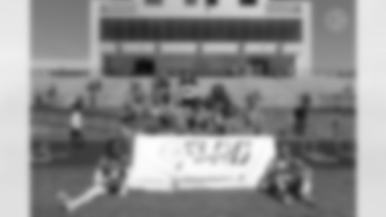 Week 5 of the Steelers' Girls High School Flag Football season, Sunday, May 14, 2023 at Gateway High School. (Arron Anastasia / Pittsburgh Steelers)