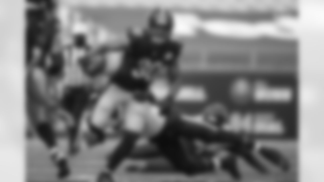 Pittsburgh Steelers running back James Conner (30) during a regular season game between the Pittsburgh Steelers and the Houston Texans, Sunday, Sept. 27, 2020 in Pittsburgh, PA. The Steelers defeated the Texans 28-21. (Karl Roser / Pittsburgh Steelers)