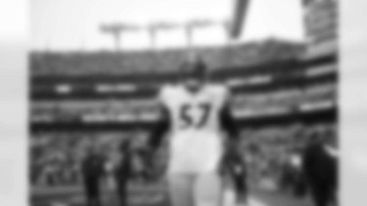 Pittsburgh Steelers defensive tackle Montravius Adams (57) during a regular season game between the Pittsburgh Steelers and the Baltimore Ravens, Sunday, Jan. 9, 2022 in Baltimore, MD. (Karl Roser / Pittsburgh Steelers)