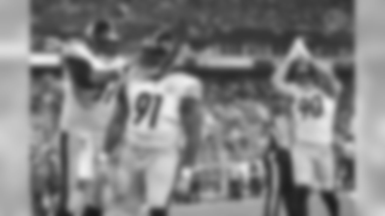 Cameron Heyward and Stephon Tuitt and T.J. Watt