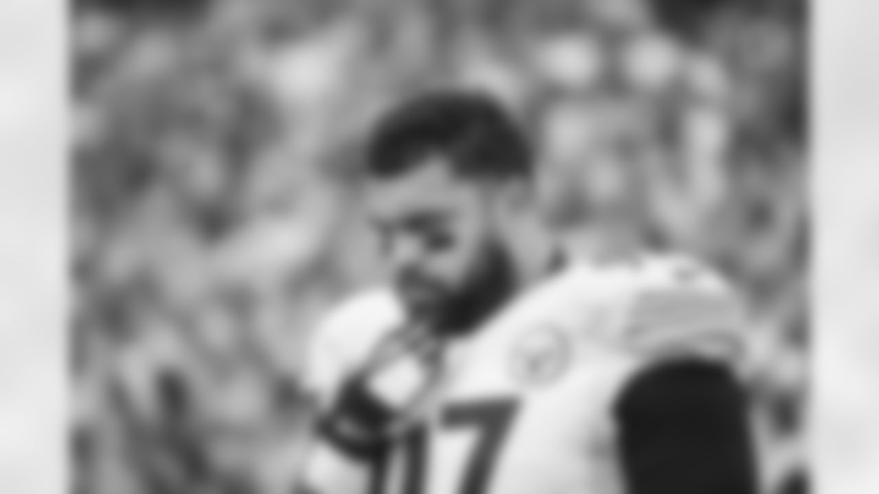 Pittsburgh Steelers defensive tackle Cameron Heyward (97) during a regular season game between the Pittsburgh Steelers and the Green Bay Packers, Sunday, Oct. 3, 2021 in Green Bay, WI. The Packers beat the Steelers 27-17. (Aaron Gash / Pittsburgh Steelers)