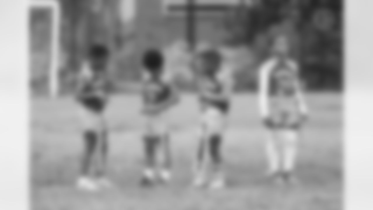 Local teams participate in the Juneteenth Open Invitation Flag Football Tournament on Sunday June 12, 2022. (Abigail Dean / Pittsburgh Steelers)