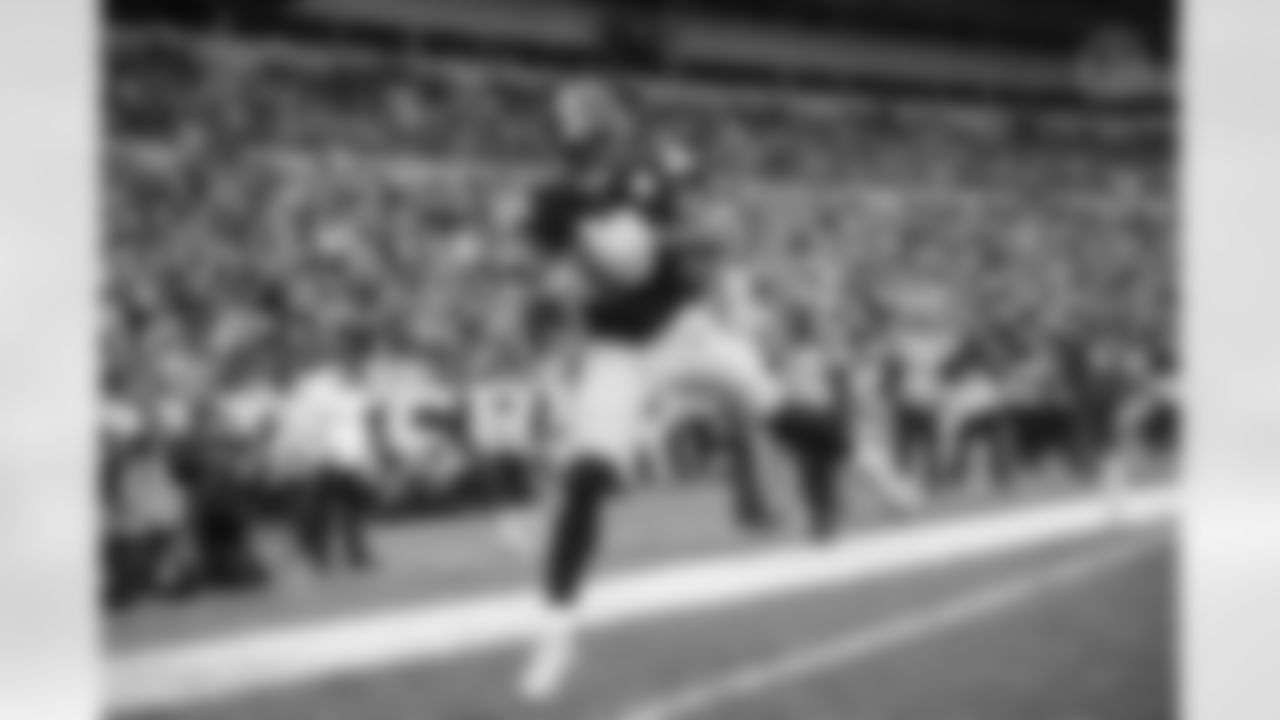 Pittsburgh Steelers wide receiver James Washington (13) during a regular season game between the Pittsburgh Steelers and the Detroit Lions, Sunday, Nov. 14, 2021 in Pittsburgh, PA. The Steelers and Lions tied in OT 16-16. (Karl Roser / Pittsburgh Steelers)