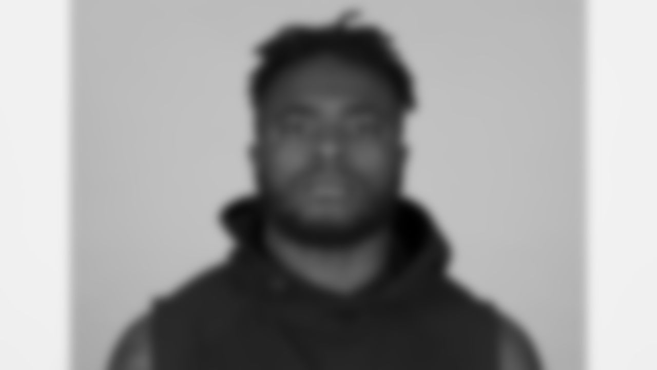 Toledo wide receiver Diontae Johnson poses for a headshot during the 2019 Scouting Combine,Thursday, Feb. 28, 2019 in Indianapolis. (Logan Bowles via AP)
