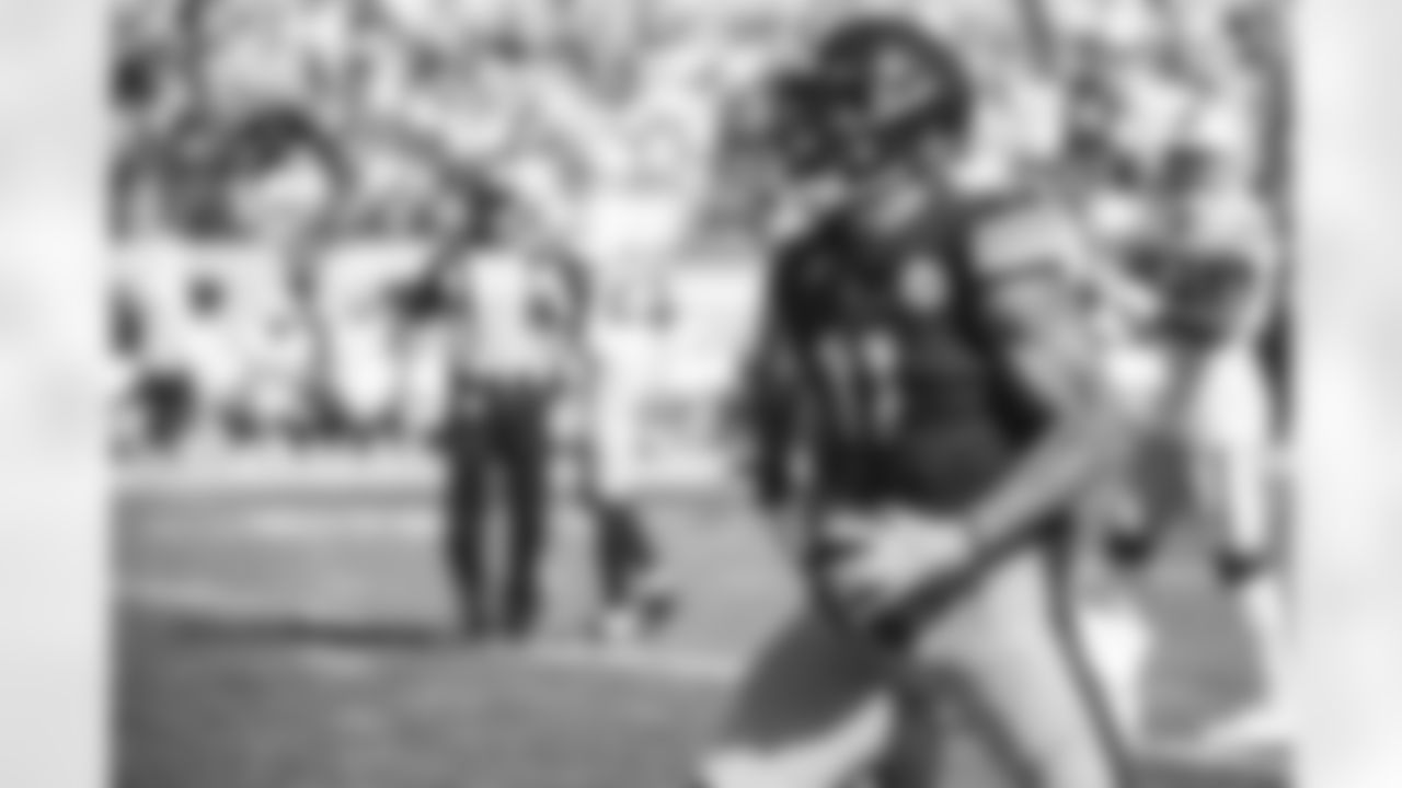 Pittsburgh Steelers wide receiver Chase Claypool (11) during a regular season game between the Pittsburgh Steelers and the Las Vegas Raiders, Sunday, Sept. 19, 2021 in Pittsburgh, PA. (Caitlyn Epes / Pittsburgh Steelers)