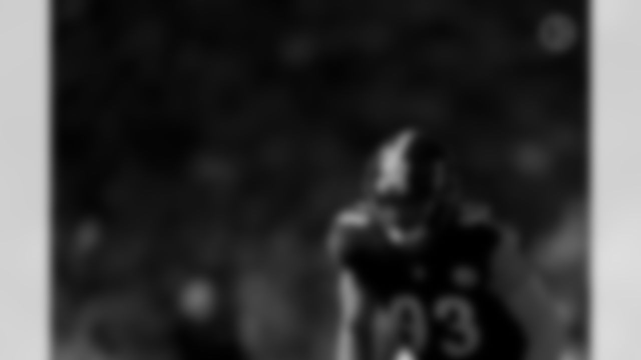 Pittsburgh Steelers linebacker Joe Schobert (93) during a regular season game between the Pittsburgh Steelers and the Las Vegas Raiders, Sunday, Sept. 19, 2021 in Pittsburgh, PA. The Raiders beat the Steelers 26-17. (Karl Roser / Pittsburgh Steelers)