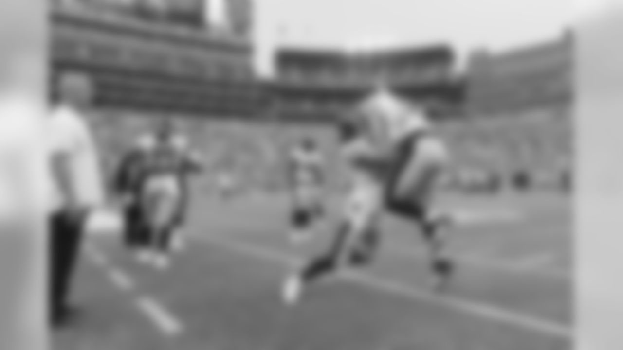 A 2018 Preseason game between the Pittsburgh Steelers and the Green Bay Packers on Thursday August 16, 2018.