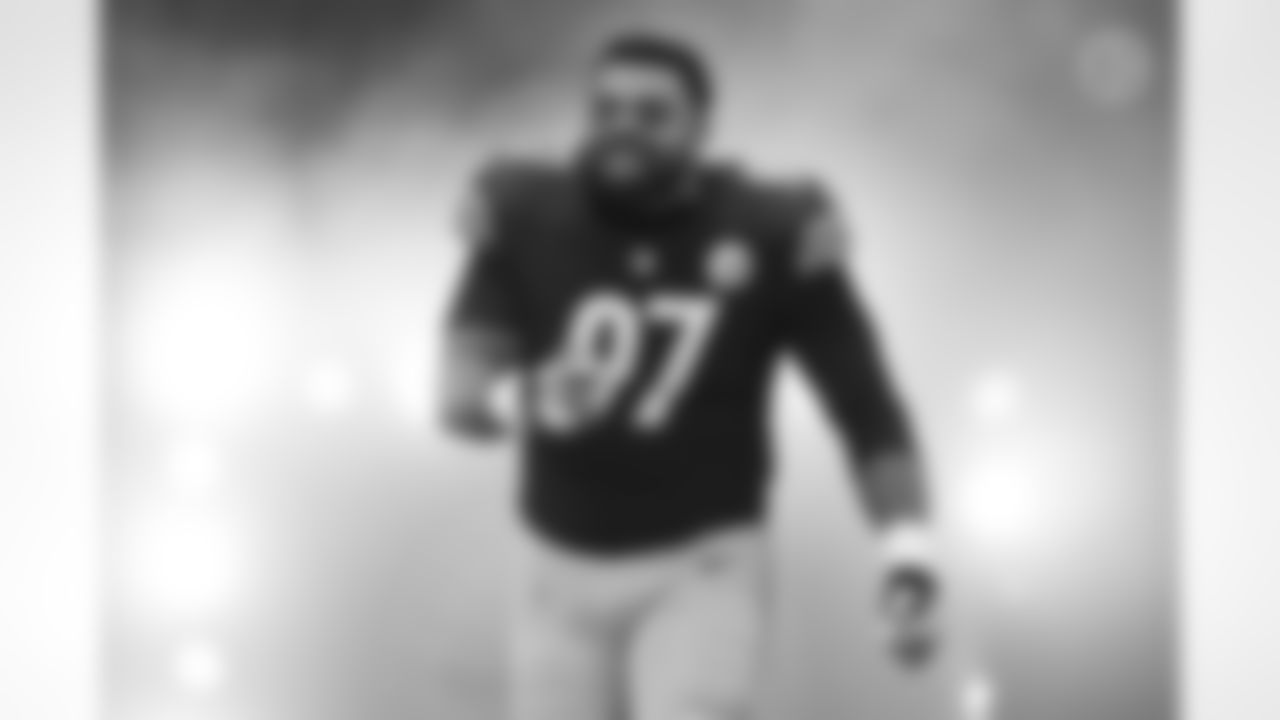 Pittsburgh Steelers defensive tackle Cameron Heyward (97) during a regular season game between the Pittsburgh Steelers and the Detroit Lions, Sunday, Nov. 14, 2021 in Pittsburgh, PA. The Steelers and the Lions tied in OT 16-16. (Caitlyn Epes / Pittsburgh Steelers)