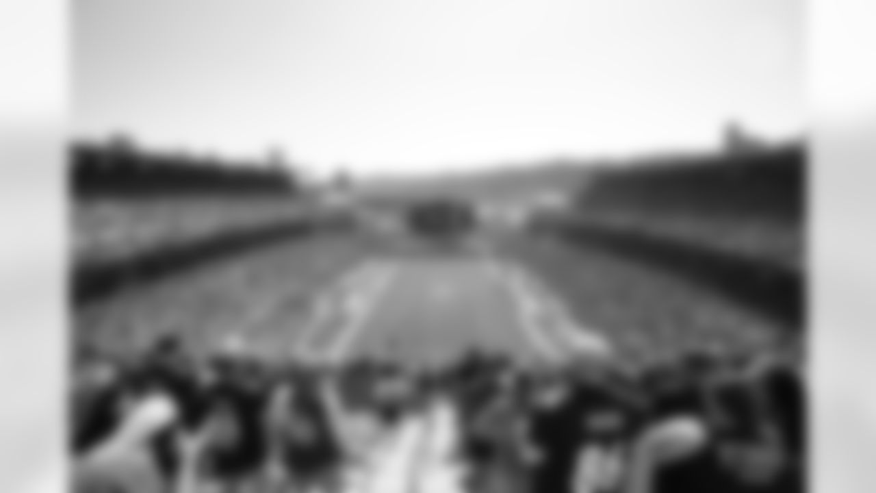 A general view of Heinz Field during a regular season game between the Pittsburgh Steelers and the Las Vegas Raiders, Sunday, Sept. 19, 2021 in Pittsburgh, PA. (Jared Wickerham / Pittsburgh Steelers)