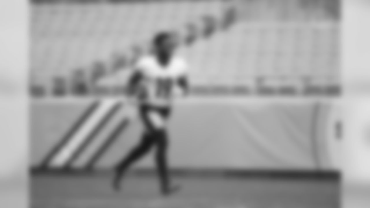 Pittsburgh Steelers wide receiver JuJu Smith-Schuster (19) trains at Heinz Field during the Steelers 2020 Training Camp, Thursday, Aug. 6, 2020 in Pittsburgh, PA. (Karl Roser / Pittsburgh Steelers)