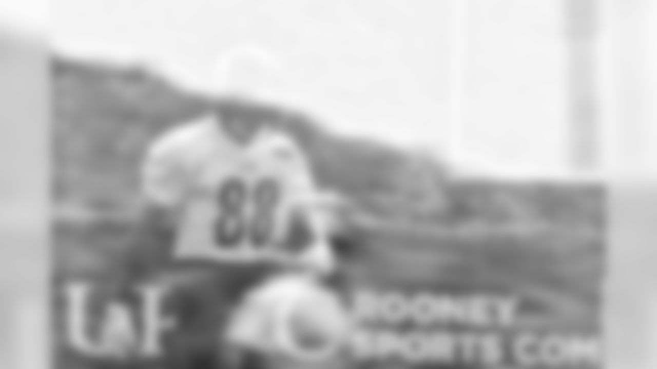 Pittsburgh Steelers players participate in the Organized Team Activity (OTA) at the UPMC Rooney Sports Complex.