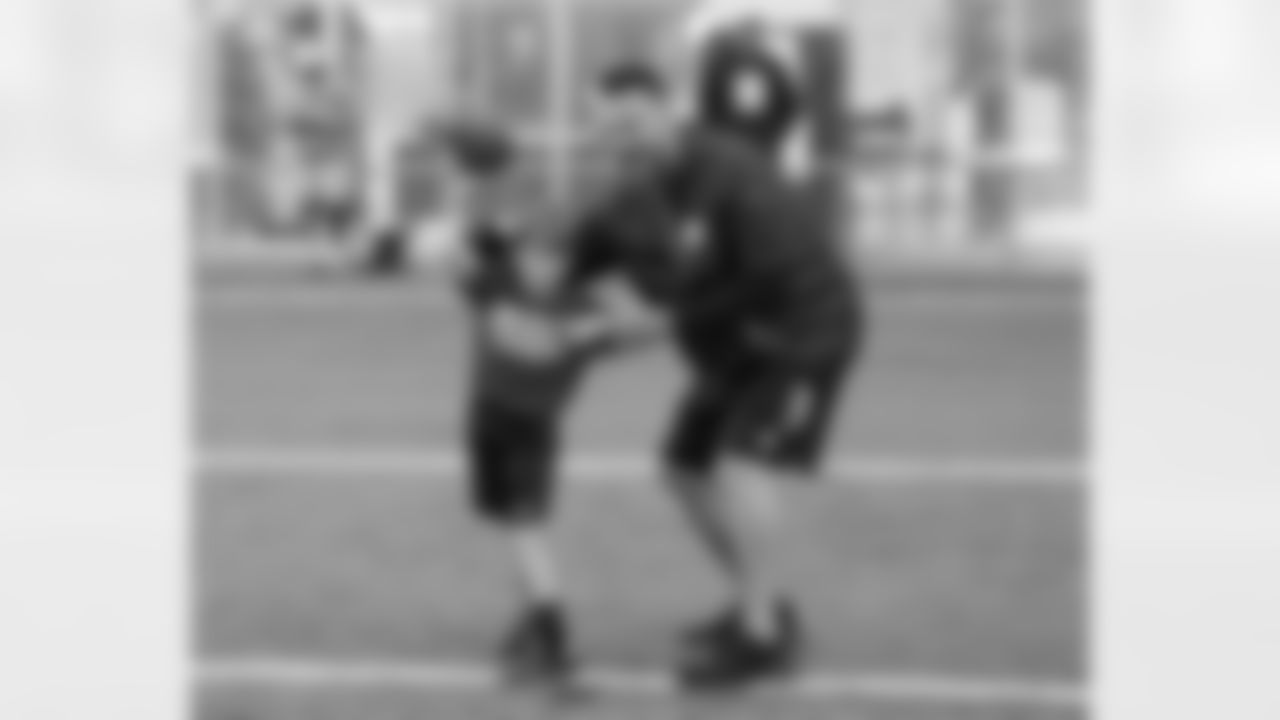 The Steelers host a 2023 Youth Football Camp at Highlands Sports Complex Friday, June 16, 2023 in Triadelphia, WV. (Karl Roser / Pittsburgh Steelers)