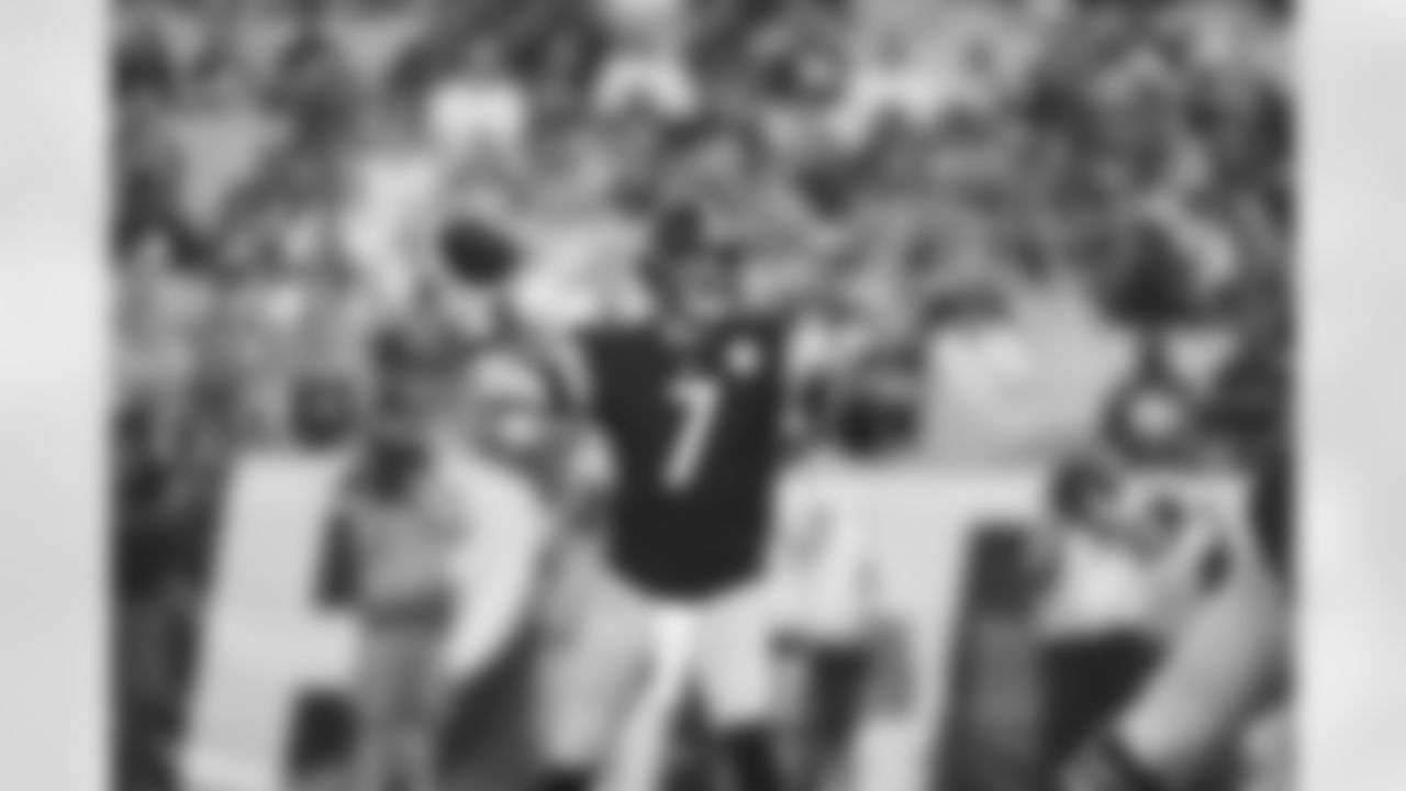 Pittsburgh Steelers quarterback Ben Roethlisberger (7) during a preseason game between the Pittsburgh Steelers and the Detroit Lions, Saturday, Aug. 21, 2021 in Pittsburgh, PA. (Karl Roser / Pittsburgh Steelers)