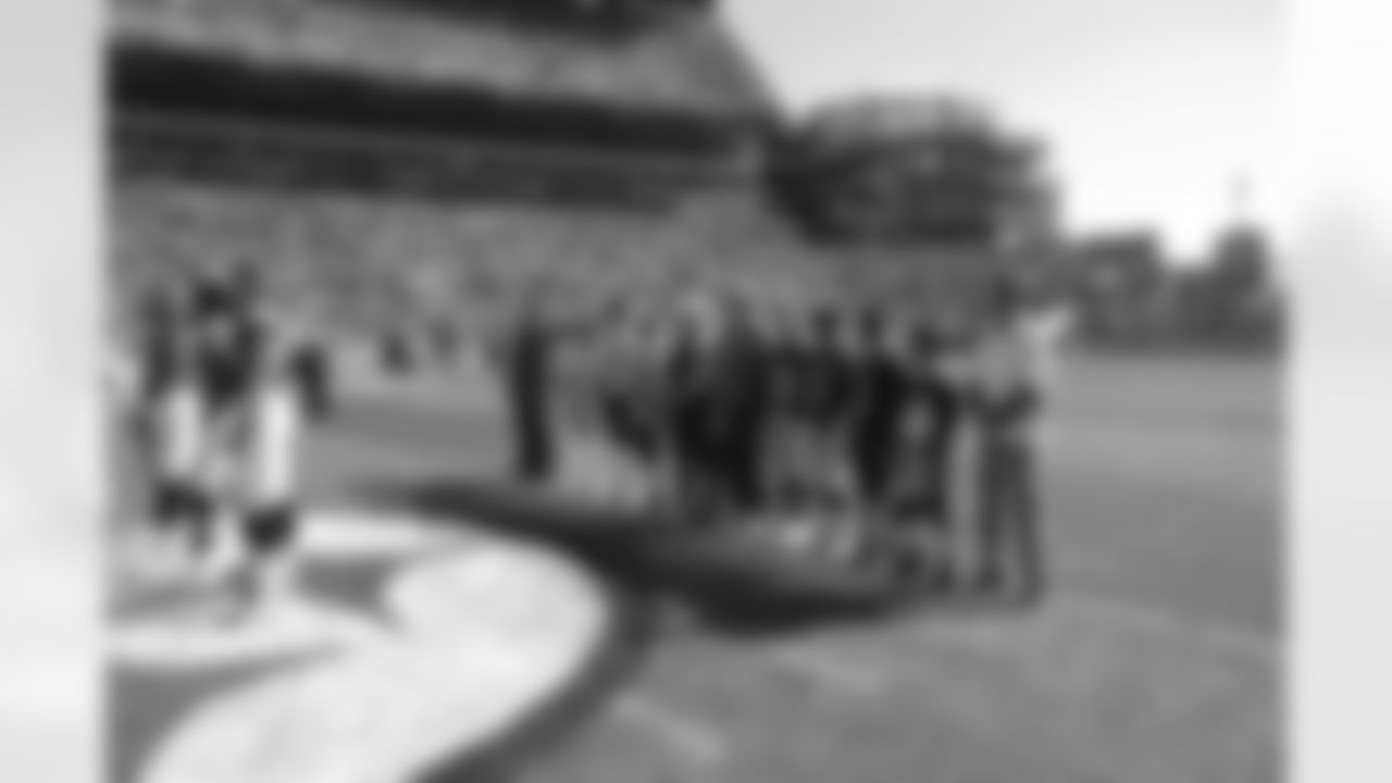 Youth Football Players Steelers Honorary Co Captains