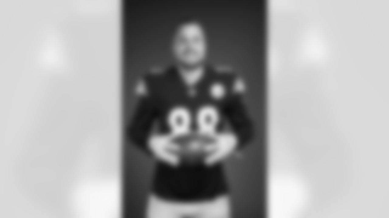 Pittsburgh Steelers tight end Pat Freiermuth (88) poses for a photo during the Pittsburgh Steelers 2022 media day, on Friday, July 29, 2022 in Latrobe, PA. (Jared Wickerham / Pittsburgh Steelers)