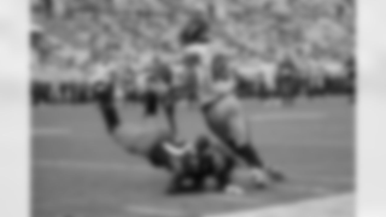 Pittsburgh Steelers wide receiver Diontae Johnson (18) catches a pass during a regular season game between the Pittsburgh Steelers and the Jacksonville Jaguars, Sunday, Nov. 22, 2020 in Jacksonville, FL. The Steelers defeated the Jaguars 27-3. (Karl Roser / Pittsburgh Steelers)