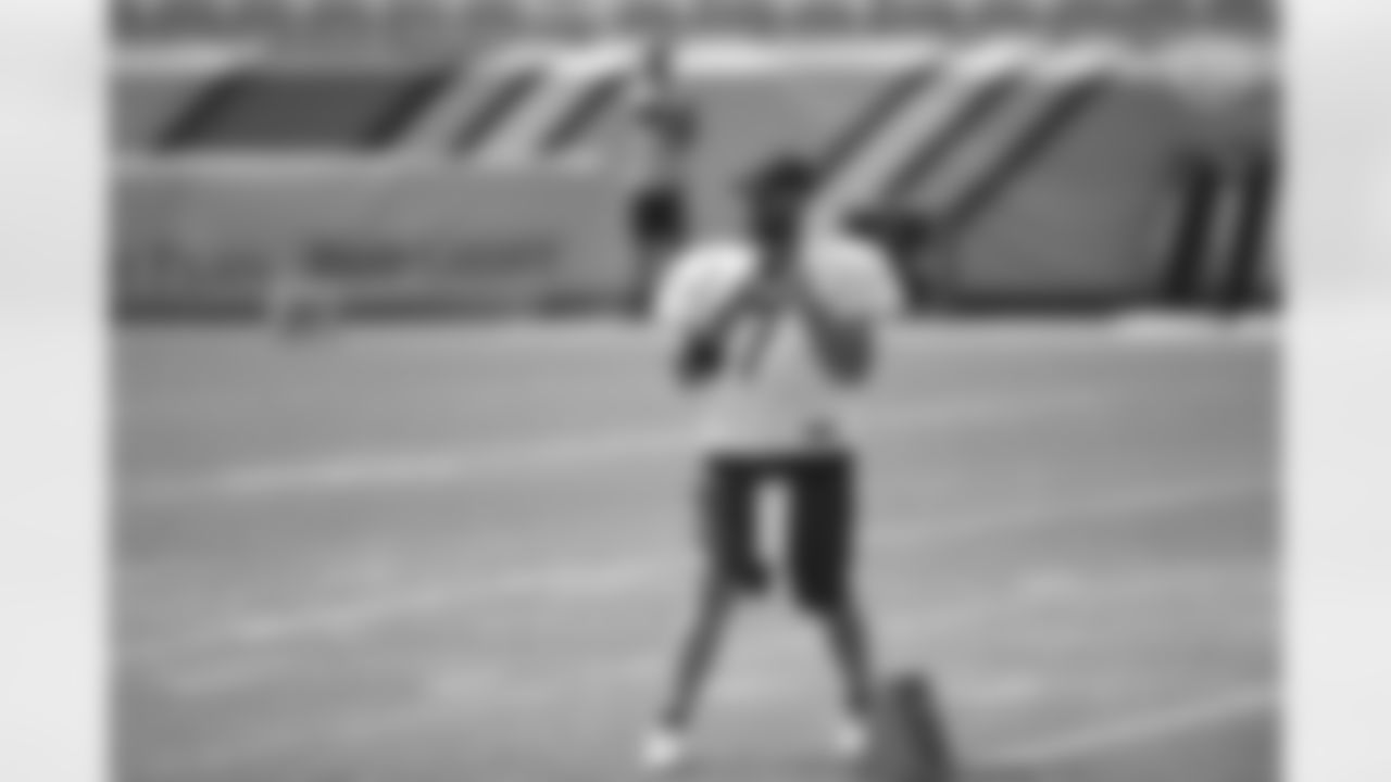Pittsburgh Steelers quarterback Ben Roethlisberger (7) trains at Heinz Field during the Steelers 2020 Training Camp, Sunday, Aug. 21, 2022 in Pittsburgh, PA. (Caitlyn Epes / Pittsburgh Steelers)