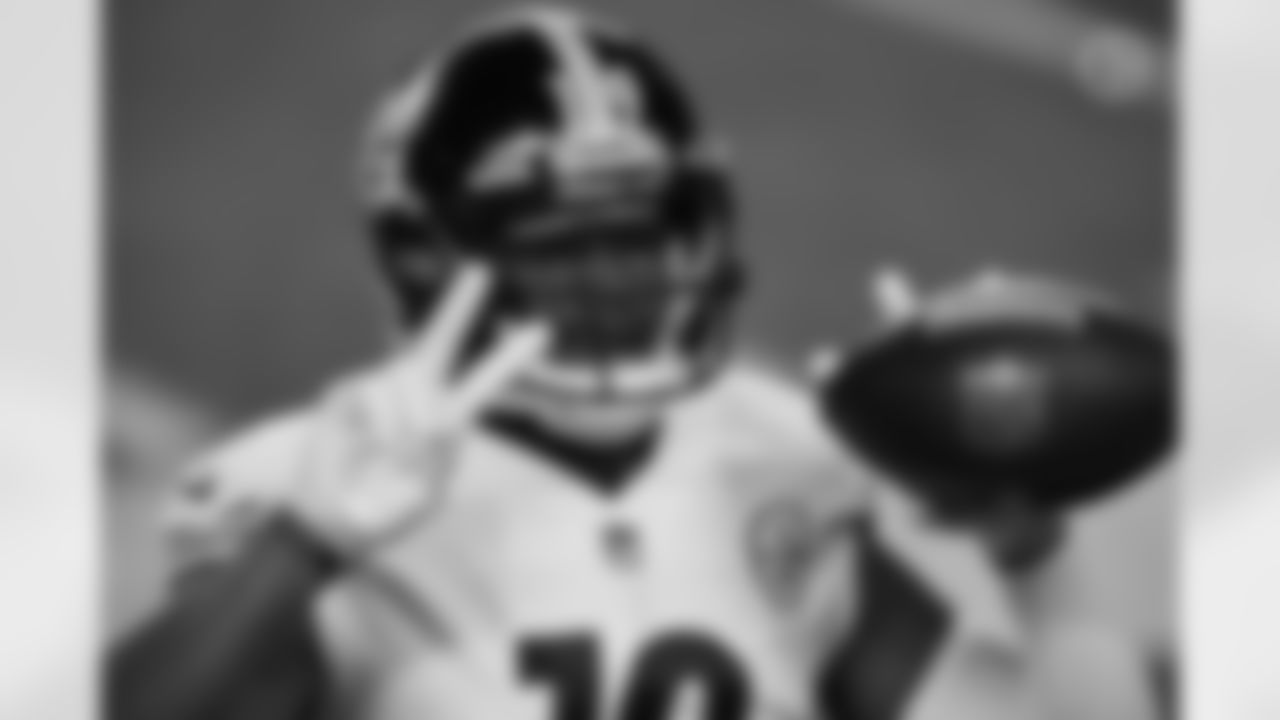 Pittsburgh Steelers wide receiver JuJu Smith-Schuster (19) during a regular season game between the Pittsburgh Steelers and the Cincinnati Bengals, Monday, Dec. 21, 2020 in Cincinnati, OH. (Maddie Schroeder / Pittsburgh Steelers)