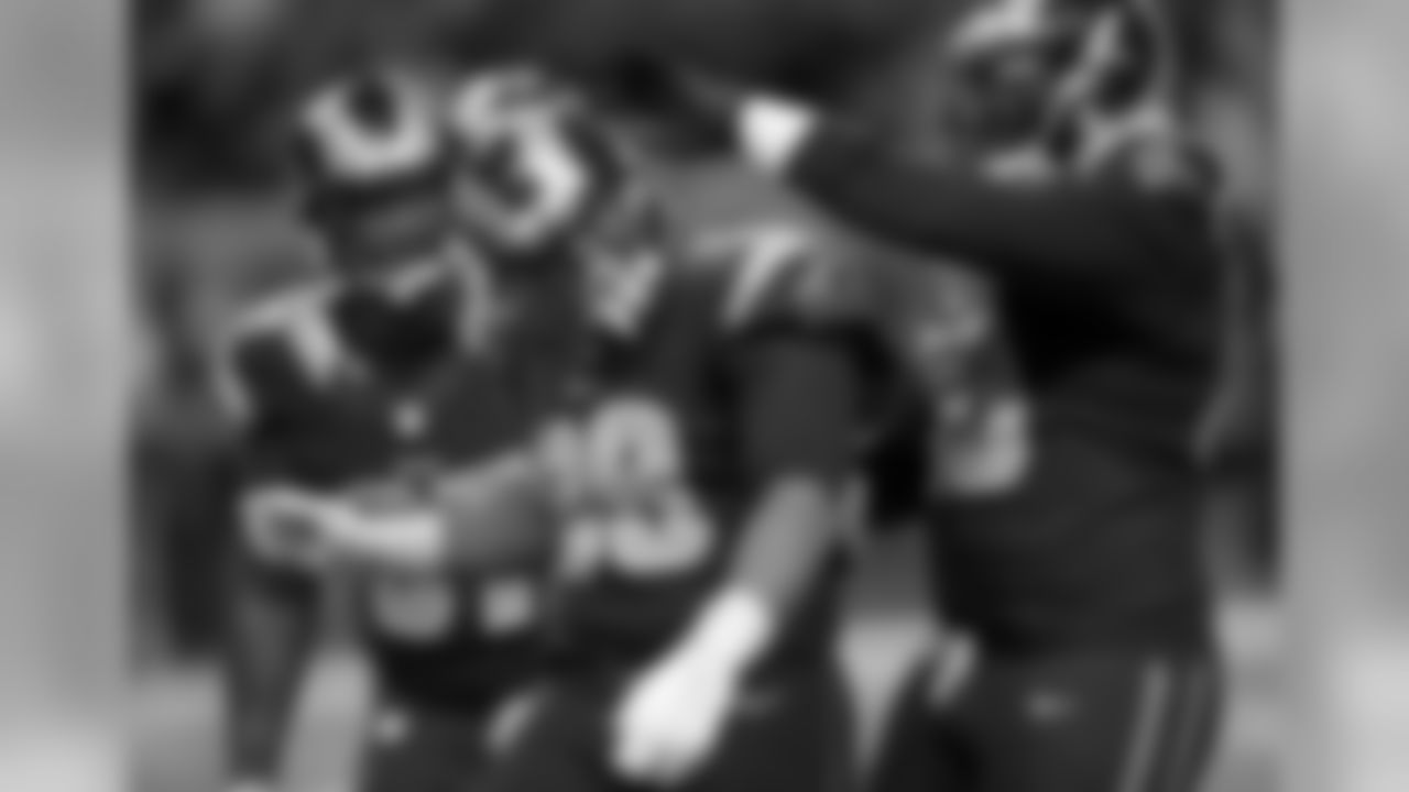DT Aaron Donald has recorded 2.5 quarterback sacks in 2015 to lead the team.