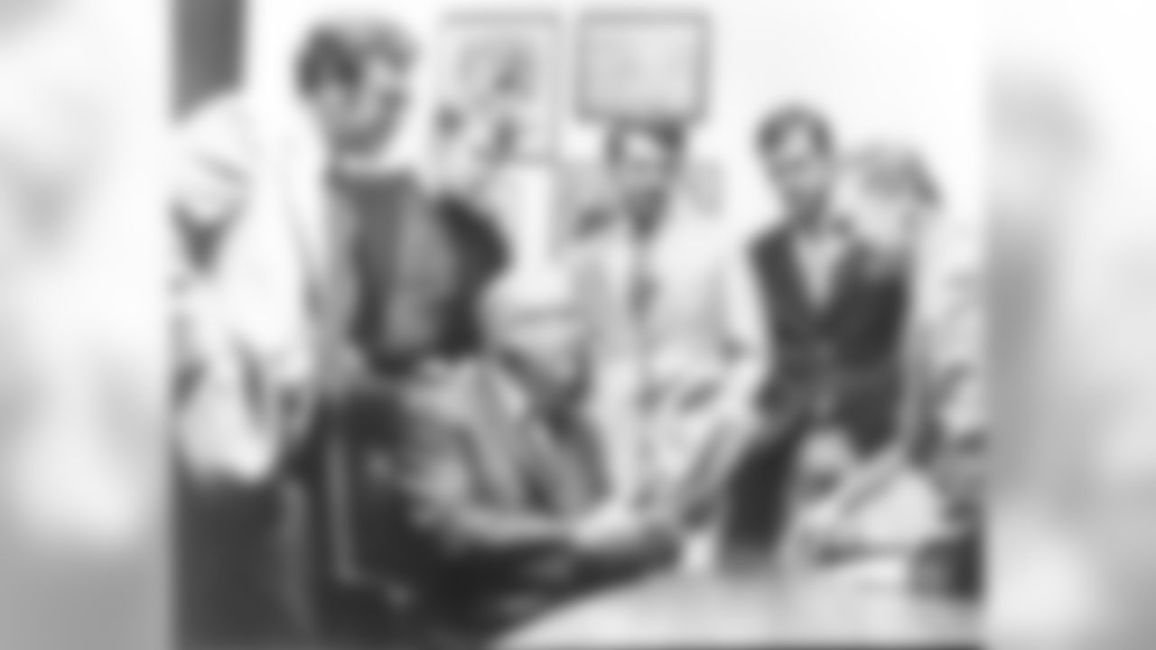 Art Rooney Jr., John Rooney, Art Rooney (The Chief), Tim Rooney, Pat Rooney and Dan Rooney.