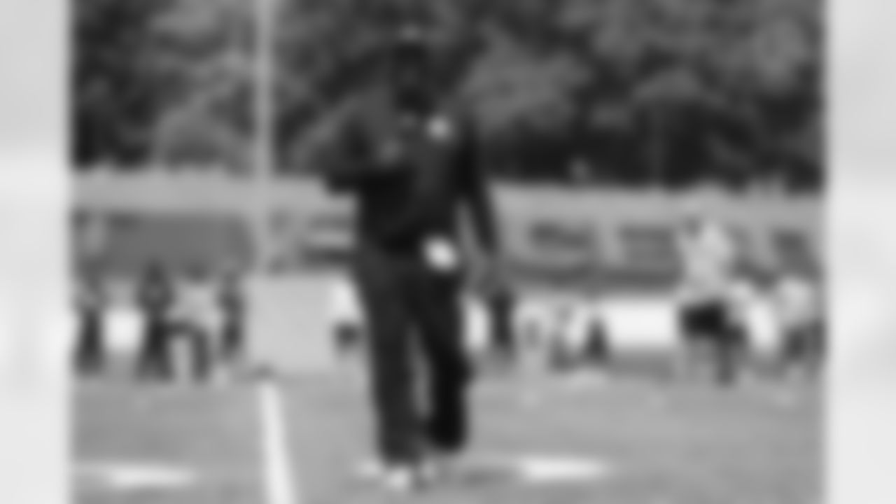 Pittsburgh Steelers Head Coach Mike Tomlin trains at Saint Vincent College during the 2022 Steelers Training Camp on Saturday, July 30, 2022 in Latrobe, PA. (Karl Roser / Pittsburgh Steelers)