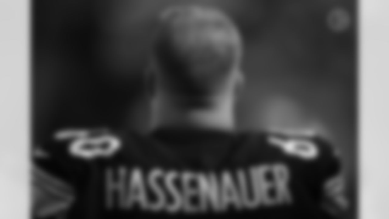 Pittsburgh Steelers center J.C. Hassenauer (60) during a preseason game between the Pittsburgh Steelers and the Detroit Lions, Sunday, Aug. 28, 2022 in Pittsburgh, PA. (Karl Roser / Pittsburgh Steelers)