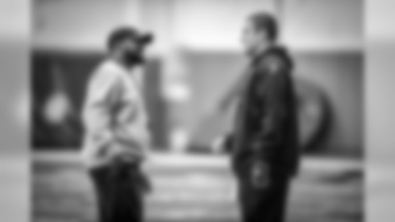 Head Coach Mike Tomlin and Ben Roethlisberger