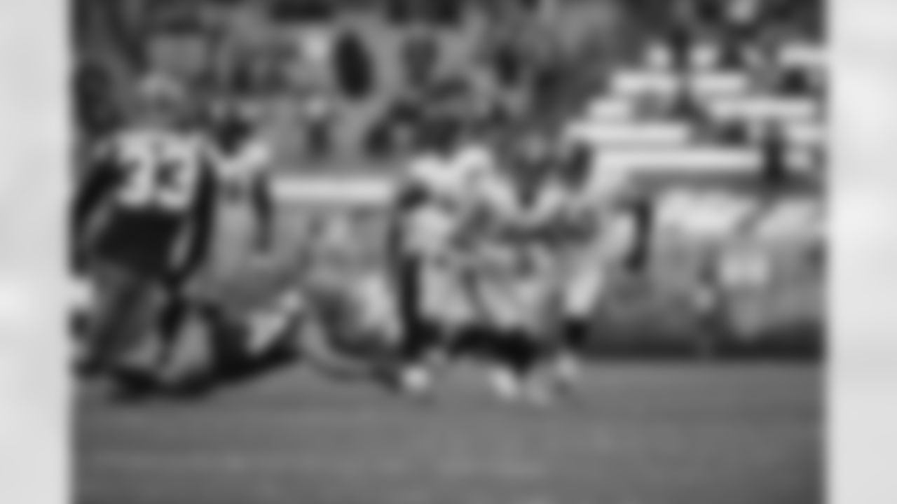 Pittsburgh Steelers running back James Conner (30) during a regular season game between the Pittsburgh Steelers and the Cleveland Browns, Sunday, Jan. 3, 2021 in Cleveland, OH. (Karl Roser / Pittsburgh Steelers)
