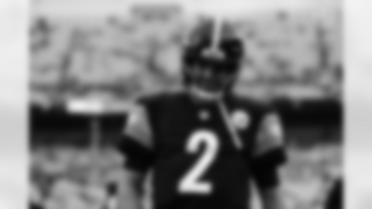 Pittsburgh Steelers quarterback Mason Rudolph (2) during a regular season game between the Pittsburgh Steelers and the Detroit Lions, Sunday, Nov. 14, 2021 in Pittsburgh, PA. (Caitlyn Epes / Pittsburgh Steelers)