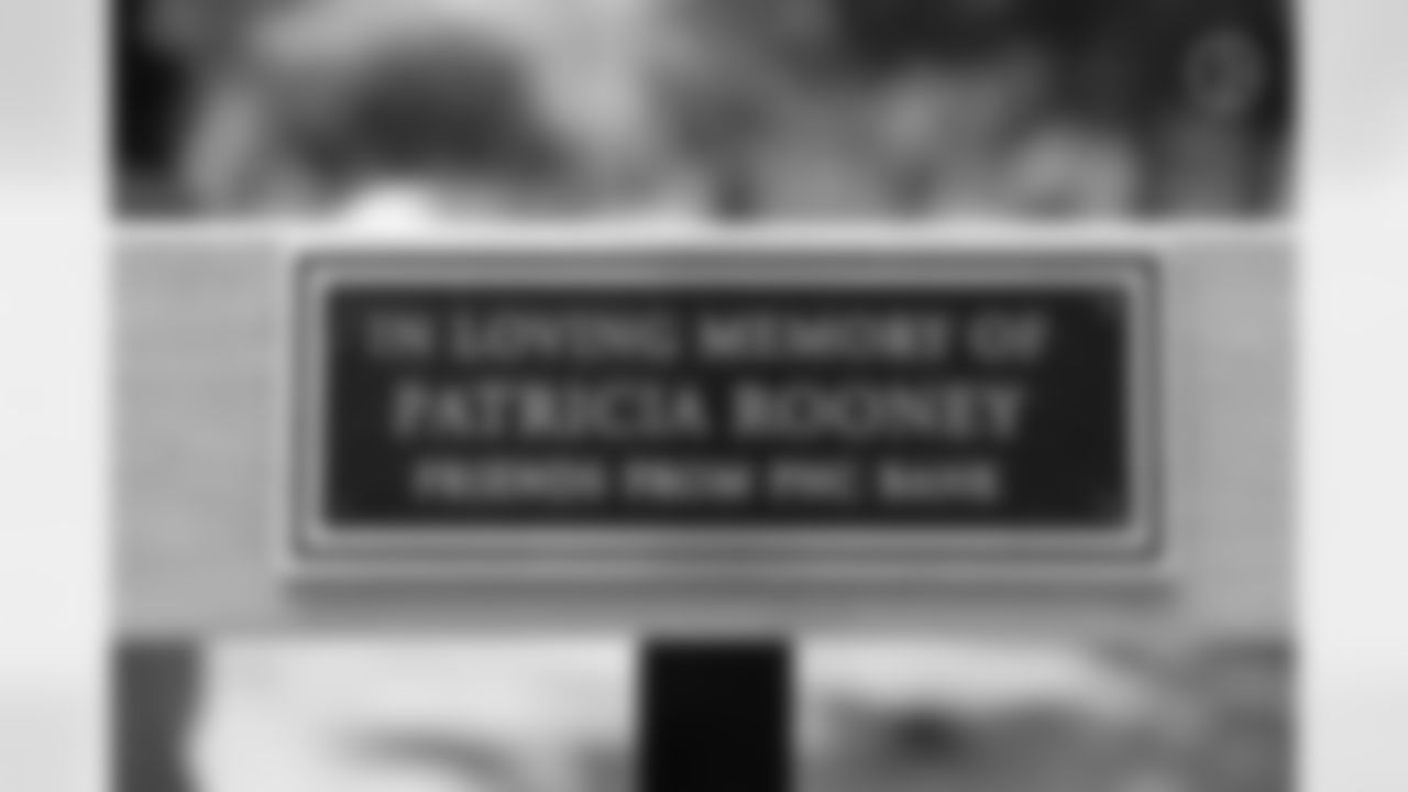 The City of Pittsburgh dedicated a fountain in Allegheny Commons Park to the late Patricia Regan Rooney, Thursday, May 6, 2021 in Pittsburgh, PA. (Karl Roser / Pittsburgh Steelers)