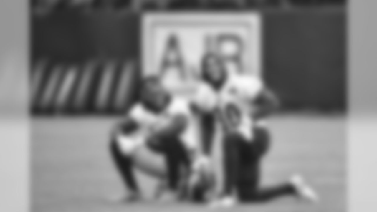 JuJu Smith-Schuster and James Conner