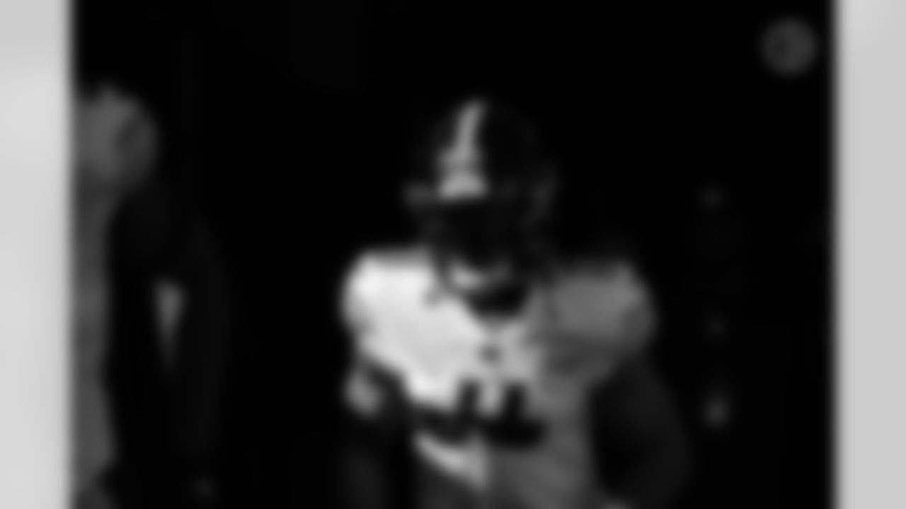 Pittsburgh Steelers wide receiver Chase Claypool (11) during a regular season game between the Pittsburgh Steelers and the Cincinnati Bengals, Sunday, Nov. 28, 2021 in Cincinnati, OH. (Caitlyn Epes / Pittsburgh Steelers)