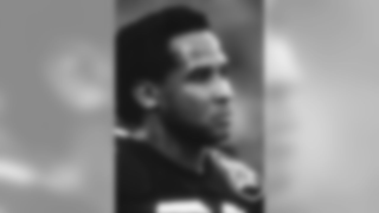 1974 LYNN SWANN: Quality over quantity might be the simplest way to characterize Swanns career. His 907 receiving yards in 16 playoff games is more than he ever amassed over a whole regular season, and he also averaged 18.9 yards per catch in the postseason to go along with nine touchdowns. In 1975, Swann led the NFL with 11 touchdown receptions on only 49 catches, and then he capped that season by being voted the MVP of Super Bowl X. Hall of Fame, Class of 2001. Four Super Bowl rings.