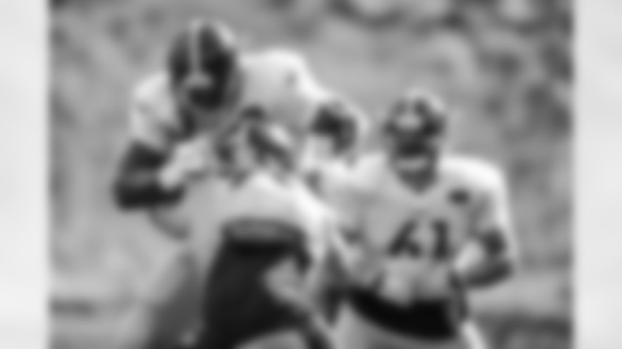 Jerald Hawkins and T.J. Watt