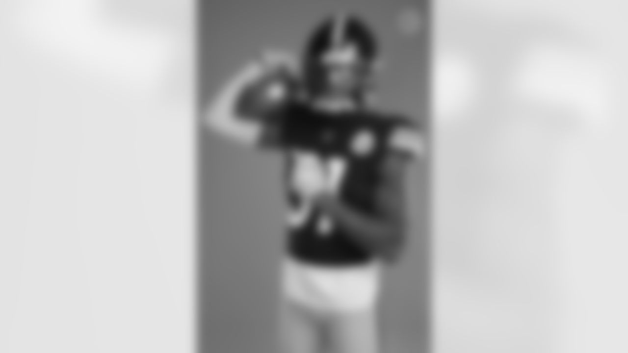 Pittsburgh Steelers cornerback Justin Layne (31) poses for a photo during the Steelers 2021 media day, Saturday, July 24, 2021 in Pittsburgh, PA. (Caitlyn Epes / Pittsburgh Steelers)