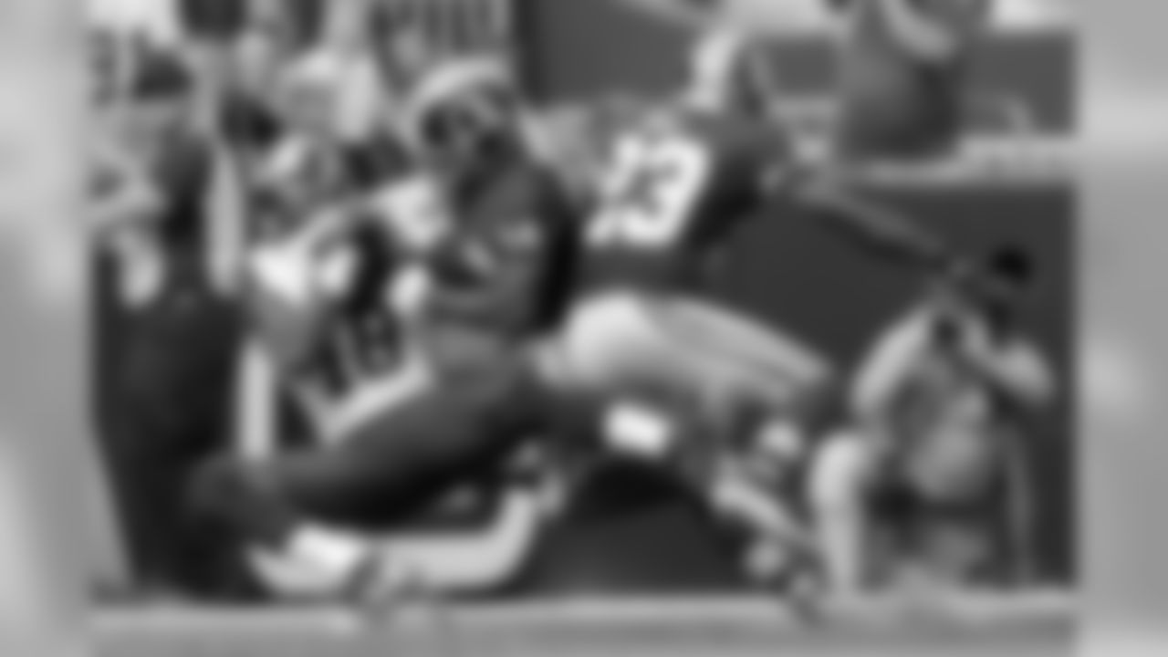 WR Kenny Britt has been on the receiving end of one of Foles' two touchdown throws.