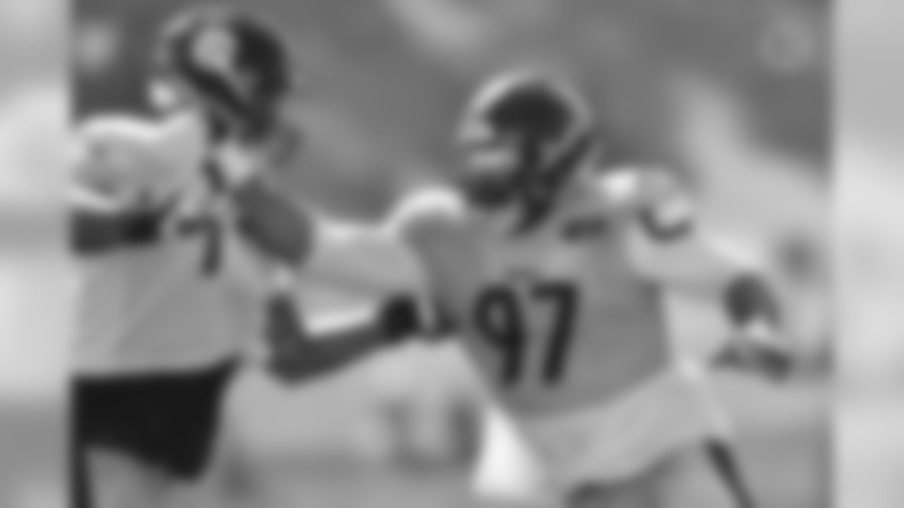 Cameron Heyward and Matt Feiler