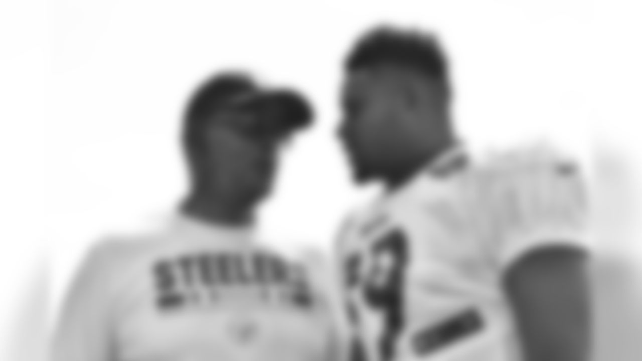 Ray Sherman and JuJu Smith-Schuster