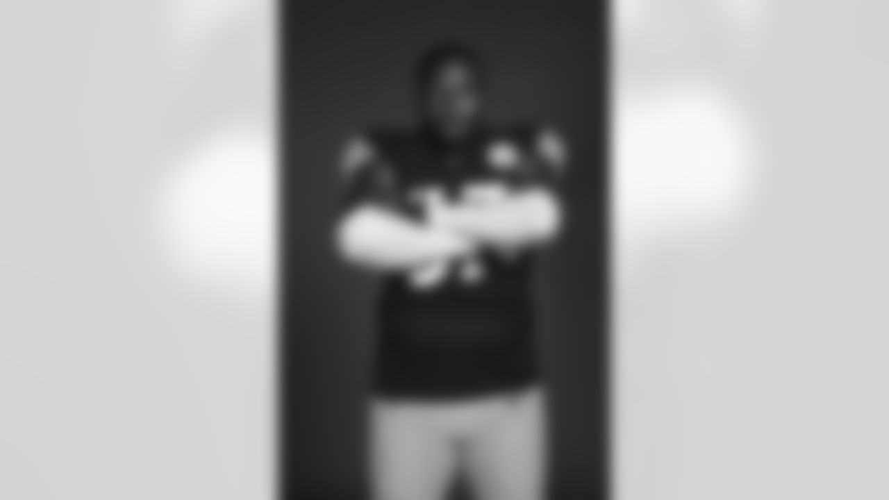 Pittsburgh Steelers defensive tackle Montravius Adams (57) poses for a photo during the Pittsburgh Steelers 2022 media day, on Friday, July 29, 2022 in Latrobe, PA. (Abigail Dean / Pittsburgh Steelers)