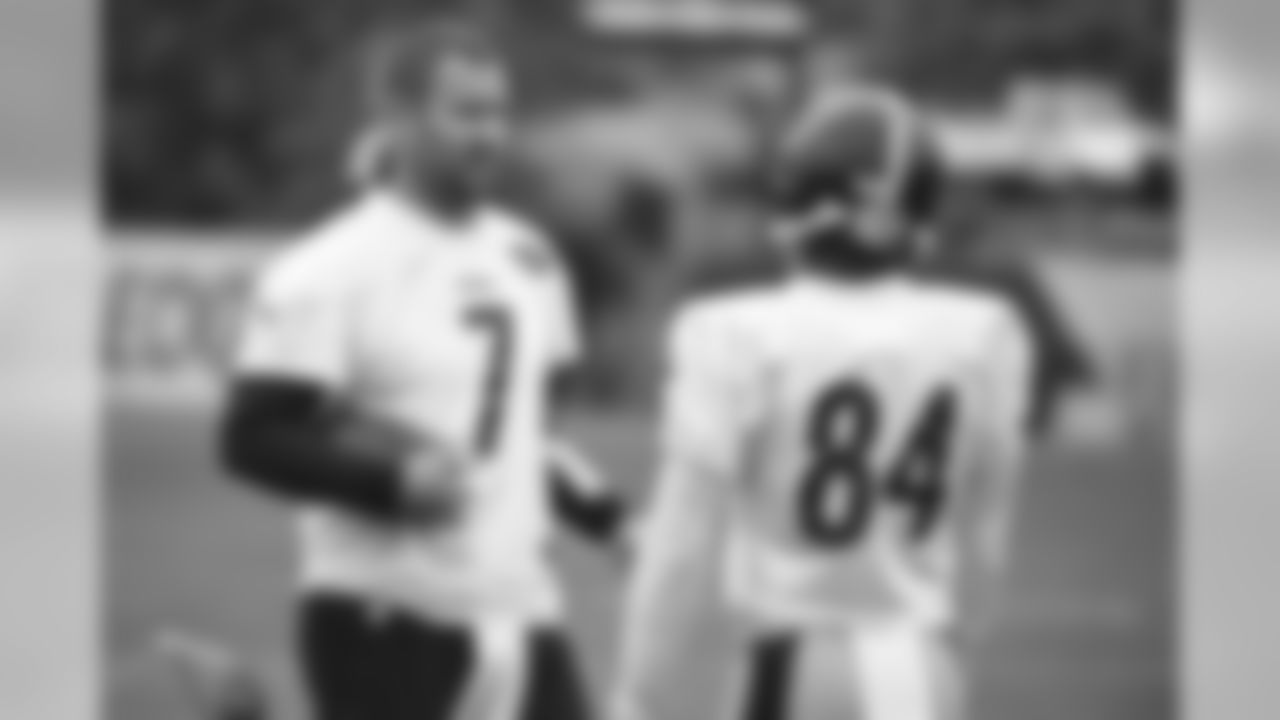 Ben Roethlisberger and Antonio Brown