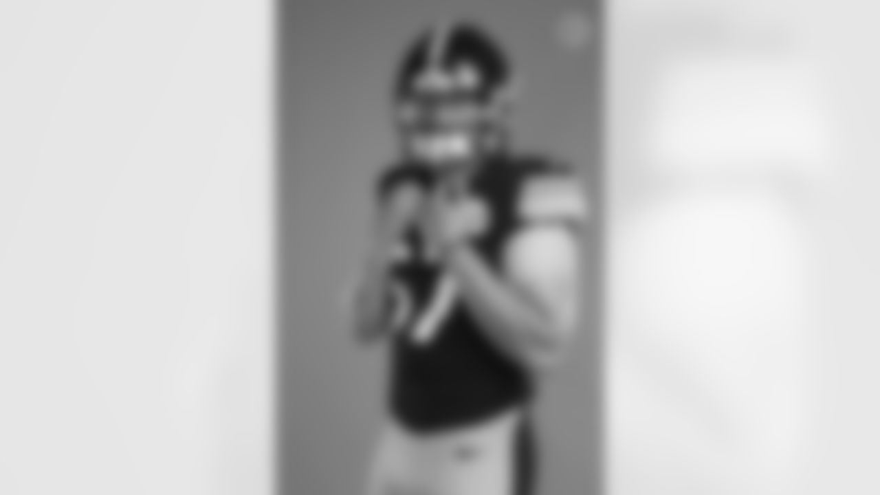 Pittsburgh Steelers long snapper Kameron Canaday (57) poses for a photo during the Steelers 2021 media day, Saturday, July 24, 2021 in Pittsburgh, PA. (Caitlyn Epes / Pittsburgh Steelers)