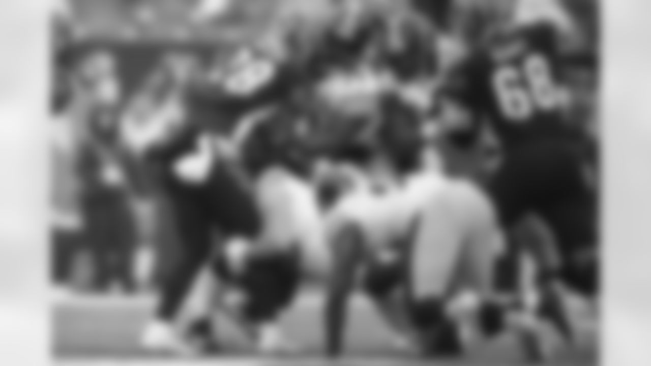 T.J. Watt, Javon Hargrave, Stephon Tuitt, and Vince Williams