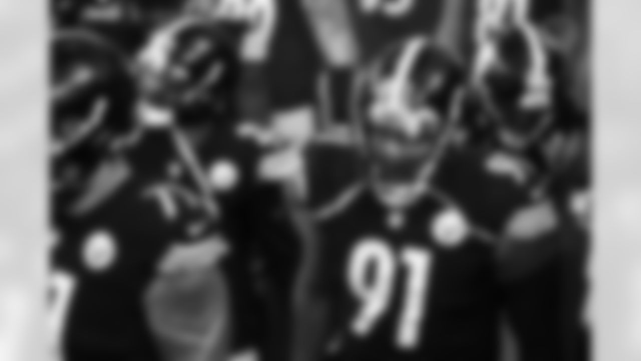 Pittsburgh Steelers defensive end Stephon Tuitt (91) during a regular season game between the Pittsburgh Steelers and the Cincinnati Bengals, Sunday, Nov. 15, 2020 in Pittsburgh, PA. The Steelers beat the Bengals 36-10. (Caitlyn Epes / Pittsburgh Steelers)