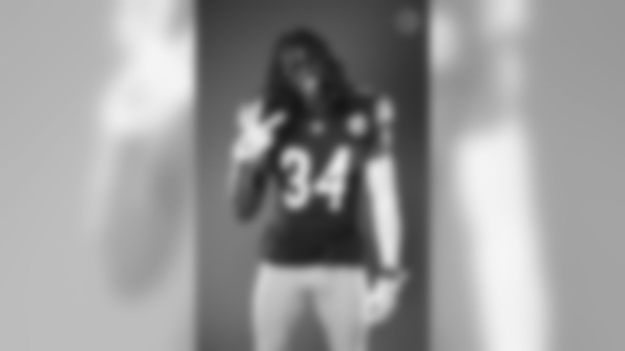 Pittsburgh Steelers safety Terrell Edmunds (34) poses for a photo during the Steelers 2020 media day, Thursday, Aug. 6, 2020 in Pittsburgh, PA. (Karl Roser / Pittsburgh Steelers)