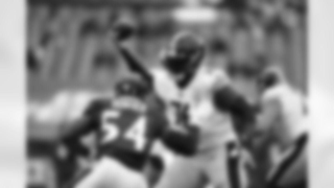 Pittsburgh Steelers offensive lineman Chukwuma Okorafor (76) during a regular season game between the Pittsburgh Steelers and the Baltimore Ravens, Sunday, Nov. 1, 2020 in Baltimore, MD. (Karl Roser / Pittsburgh Steelers)
